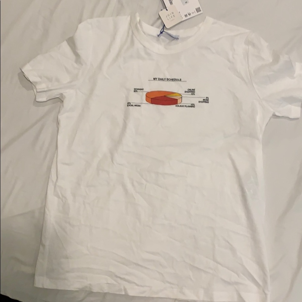 *NEW* Zara Women T-shirt , White, Size S